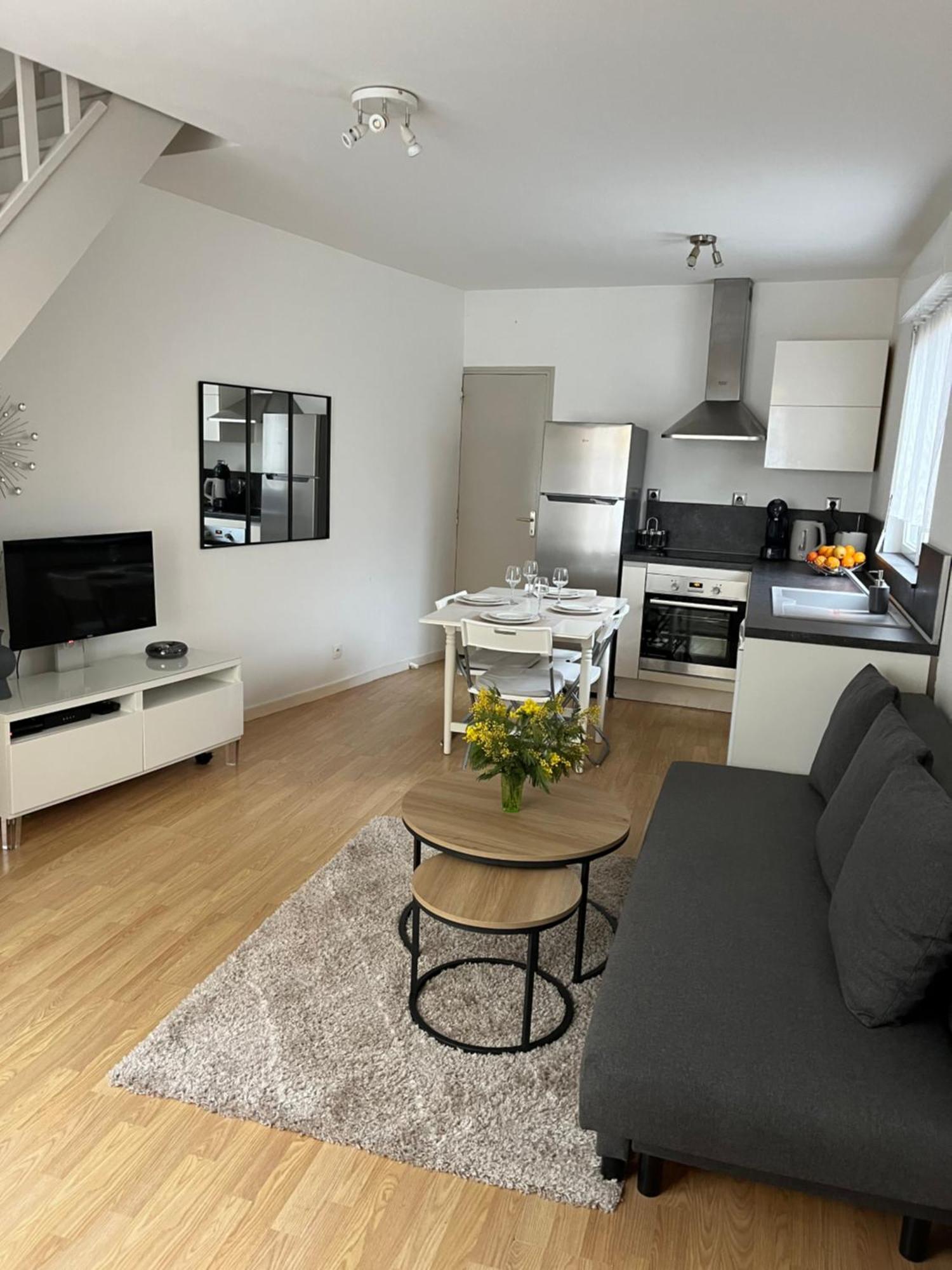 Ferienwohnung Ibiscus-Immoploc Dieppe Exterior foto